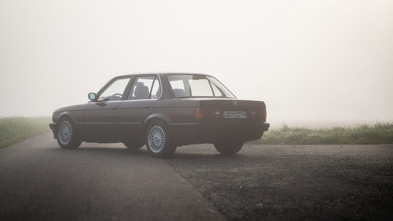 BMW E30 Oldtimer Fotografie
